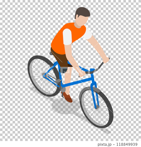 3D Isometric Flat Set of Paralympians. Item 5 3D Isometric Flat Set of Paralympians. Item 5 118849939