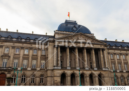 Facade of the Royal Palace in Brussels, Belgium Facade of the Royal Palace in Brussels, Belgium 118850001