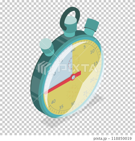 3D Isometric Flat Set of Countdown Timers. Item 3 3D Isometric Flat Set of Countdown Timers. Item 3 118850019