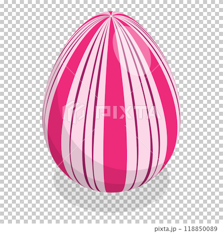 3D Isometric Flat Illustration of Easter Eggs. Item 7 3D Isometric Flat Illustration of Easter Eggs. Item 7 118850089