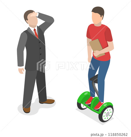 3D Isometric Flat  Illustration of Company Culture. Item 3 118850262