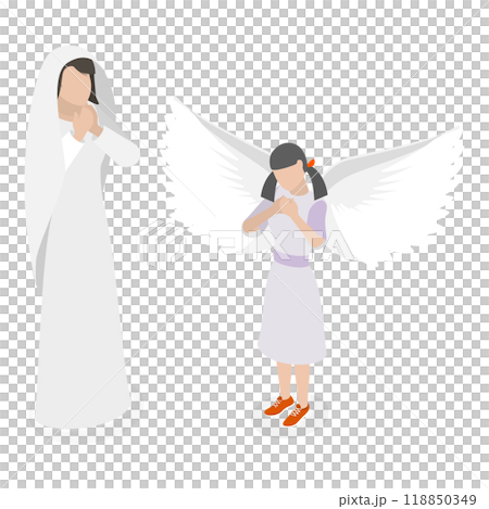 3D Isometric Flat Set of Faith And Religion. Item 3 3D Isometric Flat Set of Faith And Religion. Item 3 118850349