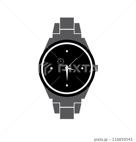 Wristwatch Icon Design Wristwatch Icon Design 118850543