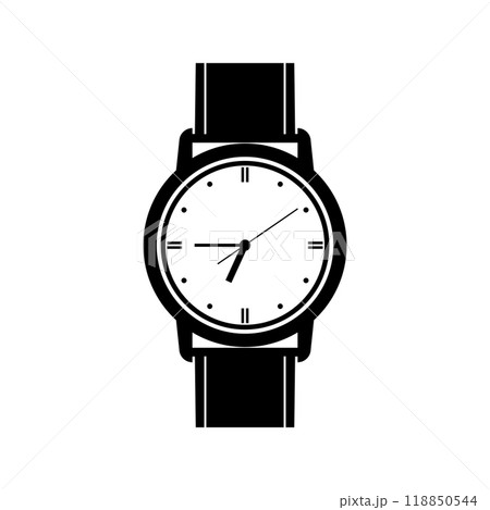 Wristwatch Icon Design Wristwatch Icon Design 118850544