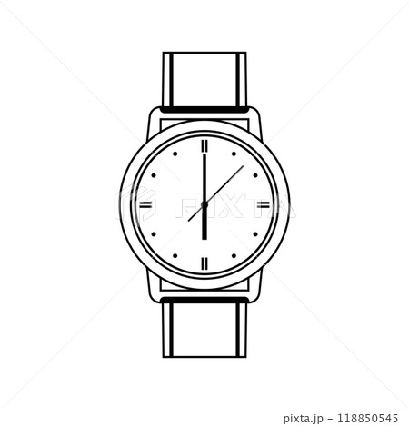 Wristwatch Icon Design 118850545