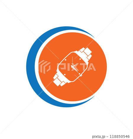 Wristwatch Icon Design Wristwatch Icon Design 118850546