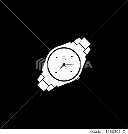Wristwatch Icon Design Wristwatch Icon Design 118850547