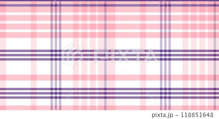 Gingham pattern background. Retro tablecloth texture. Abstract color full of Scott pattern. Pastel gingham seamless background for print on fabric. Vector art 118851648