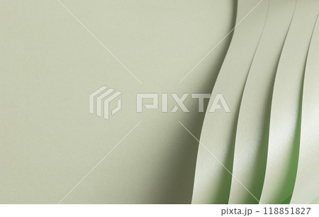Paper with a soft texture in pale green and frosted mint tones. The minimalist, monochrome surface 118851827