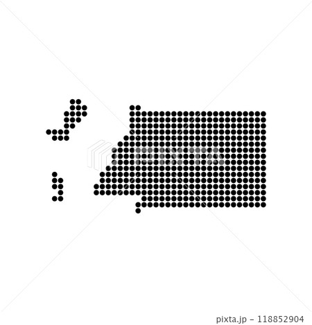 Equatorial Guinea Map Icon 118852904