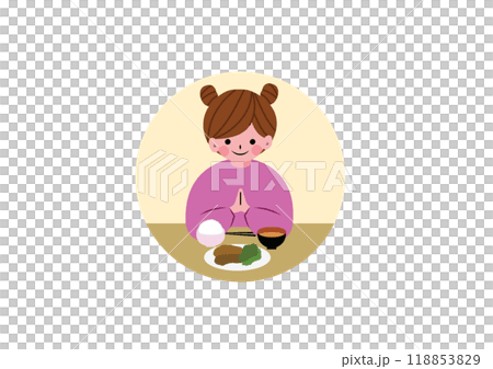 一個吃的女孩 118853829