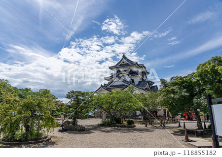 彦根城内の景色 彦根城内の景色 118855182