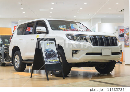 モーターショー　クロスオーバーSUV　ショールーム 118857254