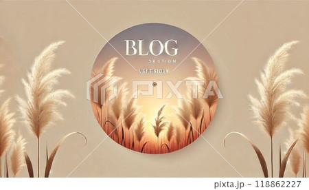 背景素材,写真,植物,秋,ススキ,木,自然,風景,動物,フリー素材 118862227