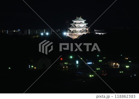 夜の名古屋城 夜の名古屋城 118862383