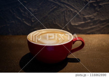 カフェラテ カフェラテ 118862890