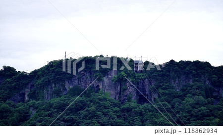 千葉県にある鋸山の全体写真 118862934
