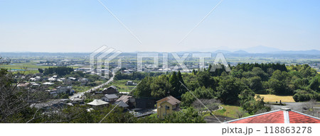 一本松公園より鹿本平野の展望 一本松公園より鹿本平野の展望 118863278