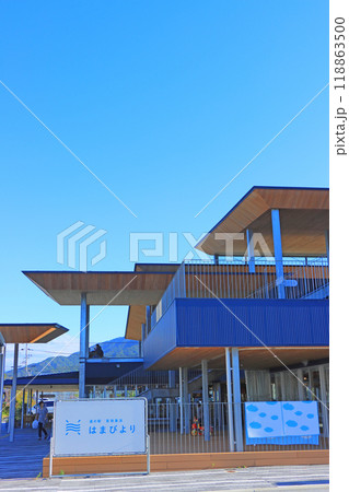 福井県三方群美浜町、道の駅はまびよりの風景 福井県三方群美浜町、道の駅はまびよりの風景 118863500