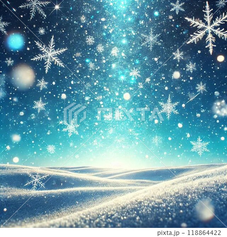 雪降る冬の夜 雪降る冬の夜 118864422