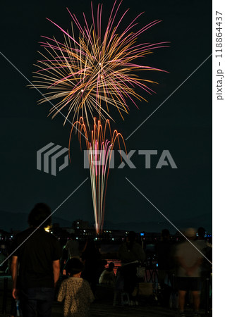 嵐山秋花火 118864437