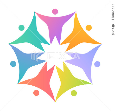 People family together human unity People family together human unity 118865447