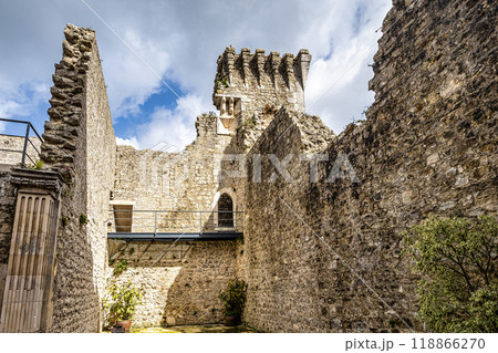The castle of Porto de Mos in Portugal. It was damaged badly during the 1755 earthquake. 118866270