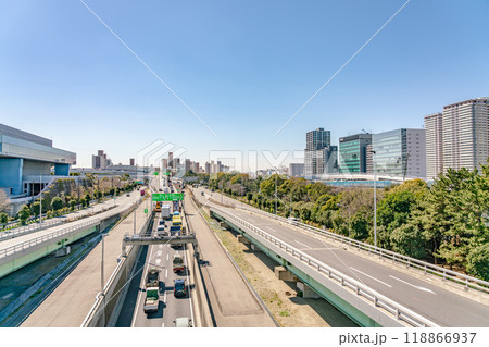 高速道路 物流イメージ 118866937
