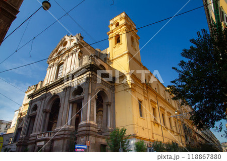 南欧イタリア共和国カンパニア州ナポリ 世界遺産ナポリ歴史地区 サンジュゼッペデイルッフィ教会 南欧イタリア共和国カンパニア州ナポリ 世界遺産ナポリ歴史地区 サンジュゼッペデイルッフィ教会 118867880