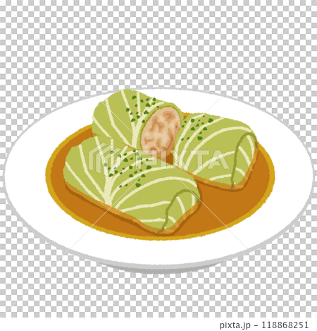 ロールキャベツのイラスト 118868251