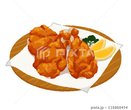 フライドチキンのイラスト フライドチキンのイラスト 118868454