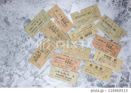 古い切符 古い切符 118868513