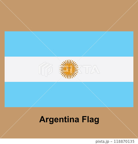 Argentina country flag Argentina country flag 118870135