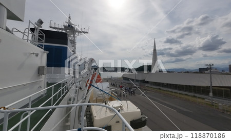 海上保安庁 最新鋭の練習船 【いつくしま】広島一般公開_ITUKU_No22 118870186