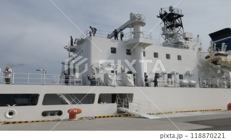 海上保安庁 最新鋭の練習船 【いつくしま】広島一般公開_ITUKU_No35 海上保安庁 最新鋭の練習船 【いつくしま】広島一般公開_ITUKU_No35 118870221