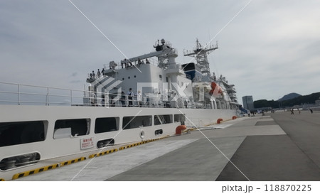 海上保安庁 最新鋭の練習船 【いつくしま】広島一般公開_ITUKU_No29 118870225