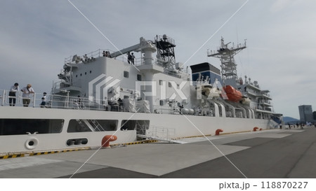 海上保安庁 最新鋭の練習船 【いつくしま】広島一般公開_ITUKU_No31 118870227