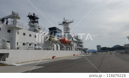 海上保安庁 最新鋭の練習船 【いつくしま】広島一般公開_ITUKU_No32 海上保安庁 最新鋭の練習船 【いつくしま】広島一般公開_ITUKU_No32 118870228