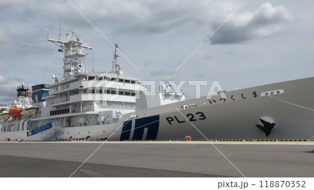 海上保安庁 最新鋭の練習船 【いつくしま】広島一般公開_ITUKU_No03 118870352