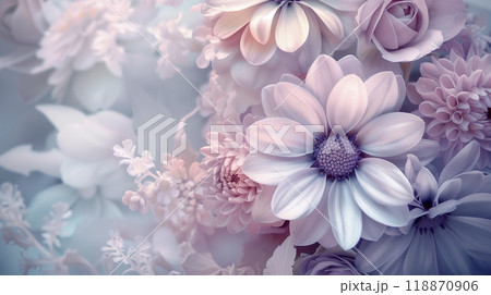 花の背景素材（Generative AI） 118870906