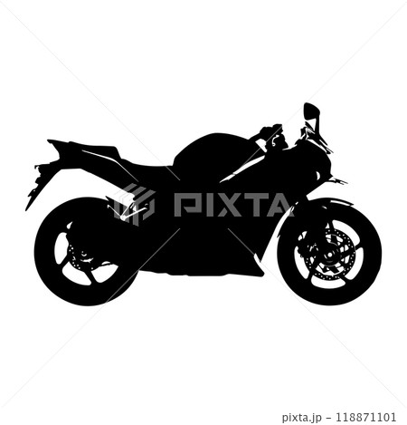 Motorbike icon Motorbike icon 118871101
