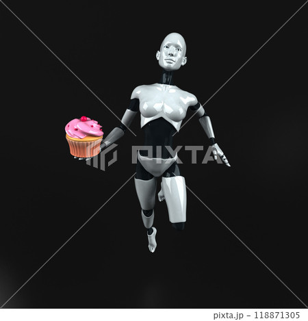 Robot - 3D Illustration Robot - 3D Illustration 118871305