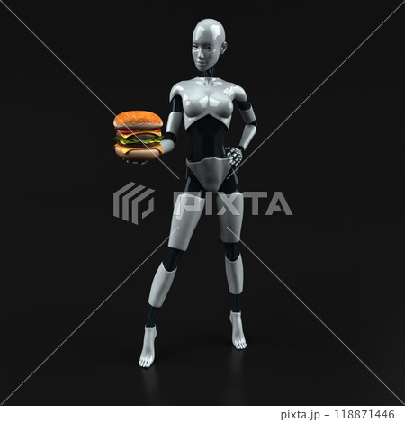 Robot - 3D Illustration Robot - 3D Illustration 118871446