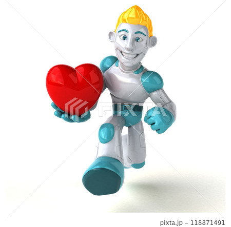 Robot - 3D Illustration 118871491