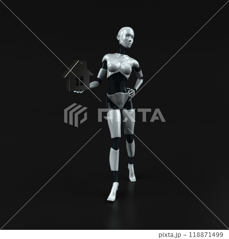 Robot - 3D Illustration 118871499