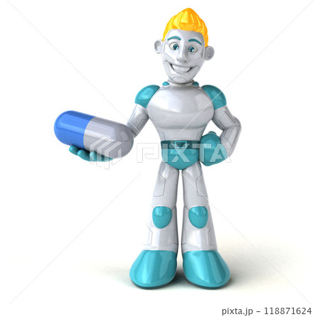 Robot - 3D Illustration 118871624