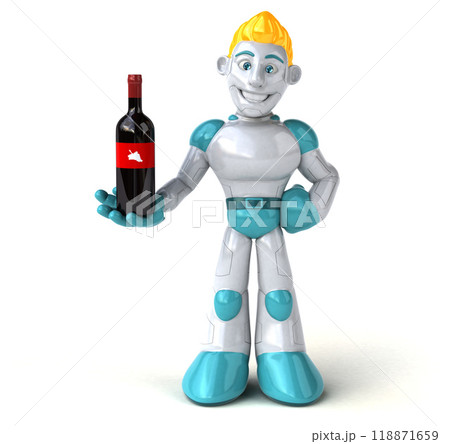 Robot - 3D Illustration Robot - 3D Illustration 118871659