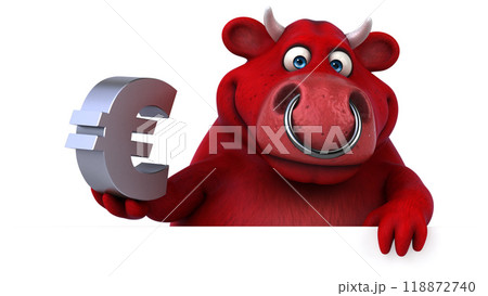 Red bull - 3D Illustration 118872740