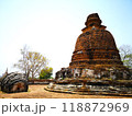 タイのアユタヤ遺跡　ワットマヘーヨン 118872969