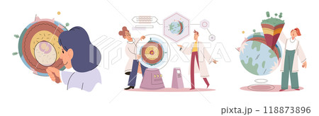 Scientific research. Vector illustration. Genetic advancements have revolutionized field scientific research Innovative approaches and methodologies drive progress in scientific research Technological Scientific research. Vector illustration. Genetic advancements have revolutionized field scientific research Innovative approaches and methodologies drive progress in scientific research Technological 118873896